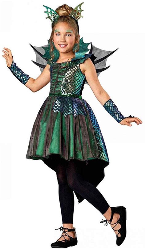 girls dragon costume|More.